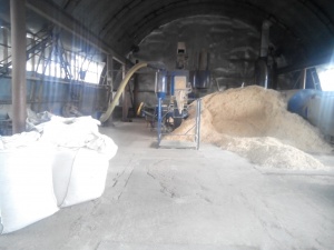 Линия гранулирования пивной дробины производительностью 1 т/час на базе сушильного комплекса АВМ 0,65 и пресс-гранулятора ОГМ-1,5