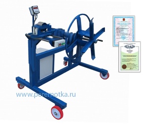 Устройство намотки кабеля, провода, троса, каната в бухты, автоматическое УНК-10М7-К6 с ИДМ 30