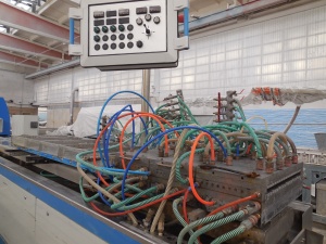 Линию Greiner AG для производства ПВХ подоконника экструдер KMD-110