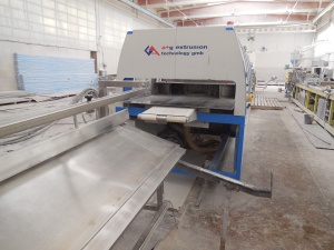 Линию Greiner AG для производства ПВХ подоконника экструдер KMD-110