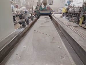 Линию Greiner AG для производства ПВХ подоконника экструдер KMD-110