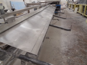 Линию Greiner AG для производства ПВХ подоконника экструдер KMD-110