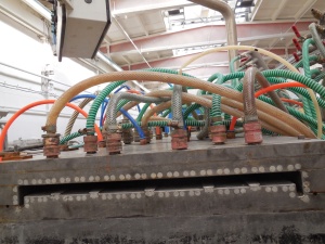 Линию Greiner AG для производства ПВХ подоконника экструдер KMD-110