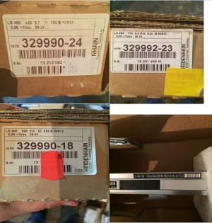 Линейный энкодер Heidenhain LS486 770mm