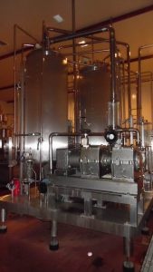 Линия по розливу газированных напитков в ПЭТ бутылку, производительно до 18 000 бутчас