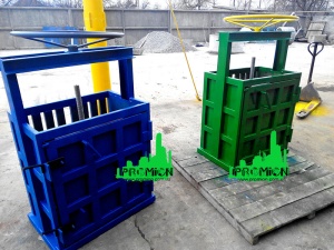 Пресс механический для макулатуры и ПЭТ бутылки