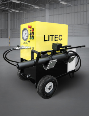 Домкрат для натяжения арматуры, каната, проволоки 80kN