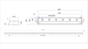 Формовочные дорожки для линии пустотных плит