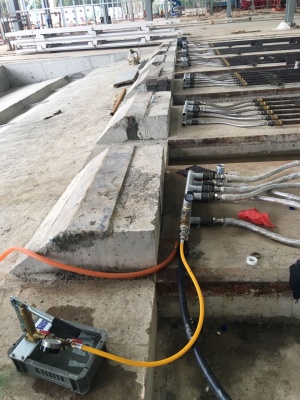 Формовочные дорожки для линии пустотных плит