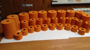 Ролики и листы из пористой резины