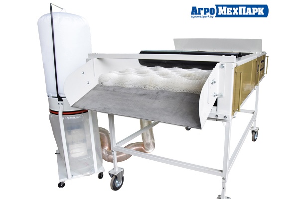 Установка для сухой очистки картофеля и овощей