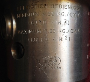 Головка шлифовальная фирмы Moore V2834M