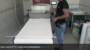 оборудование для теста баклава (пахлава), тесто фило