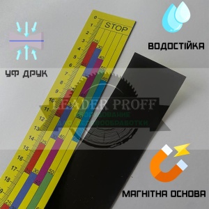 Линейка на пилораму магнитная