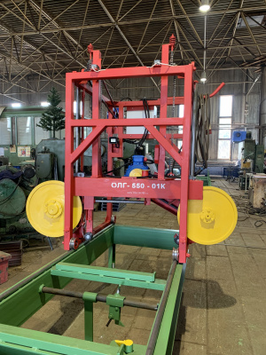 ЦМА / Ленточная пилорама ОЛГ-550-02К