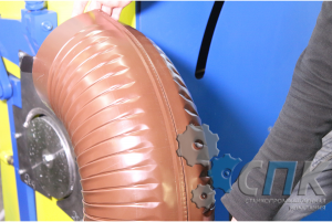 Станок для производства гофроколена АСГ-150