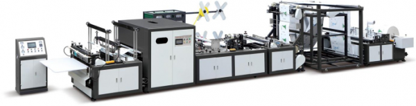 Автоматизированная линия для производства сумок пакетов из нетканого материала