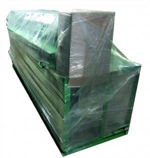 Станок брусующий(бревнопильный)делает лафет а потом перерабатывает горбыль на обрезные доски подача бревна цепная СБГП-700 два в одном