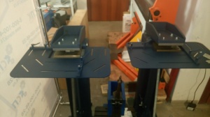 Угловырубной станок СПК-Фасад для фасадных металлокассет