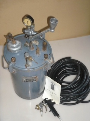 Бак красконагнетательный со-12, со-42, агрегат окрасочный УПК-1