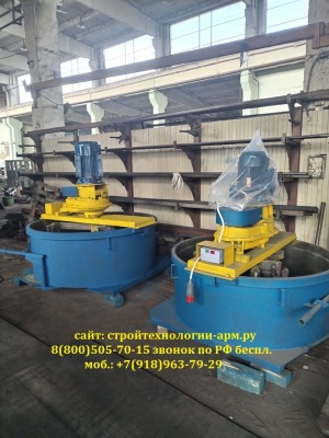 Шлакоблочный станок на 4 блока