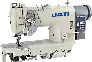 Промышленная 2-х игольная швейная машина с отключением игл JT-8452D-405