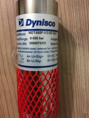 Датчик давления DYNISCO MDT460f-1/2-5C-15-A 0-500bar