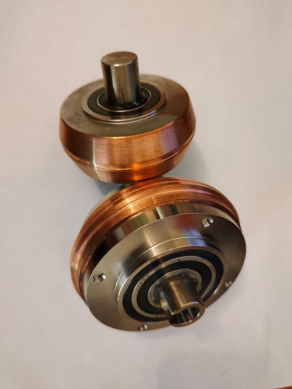 Ролики сварочные ртутные для станка шовной сварки Spiro