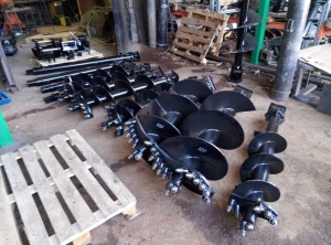 Гидробур Exten PD7 для экскаватора-погрузчика