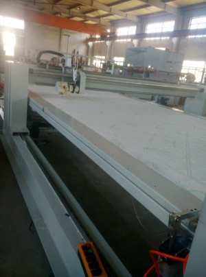 Автоматическая Стегальная машина рамочного типа для стежки одеял модель BST-28