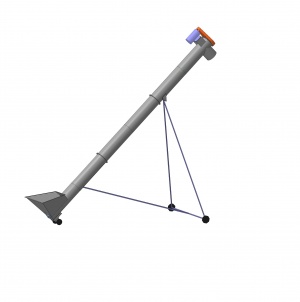 Транспортер шнековый, винтовой конвеер (шнек)