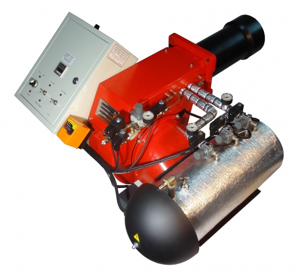 AL-50V - горелка для котла на отработанном масле, печном топливе для котлов, печей
