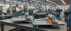 Радиусная гильотина для евроштакетника