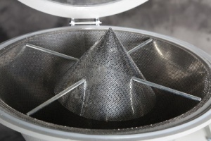 Бункер сушилка для полимеров на 25 кг с магнитной базой