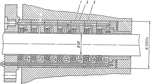 Сальник ∅ 60-7 на компрессор 4М10-40/70
