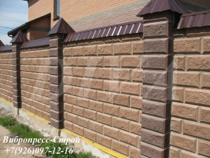 Вибропресс для декоративного шлакоблока Россия