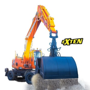 Захват грейфер двухчелюстной объем 1,4 м3