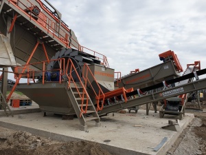 Constmach - промывка песка- Пескомойка