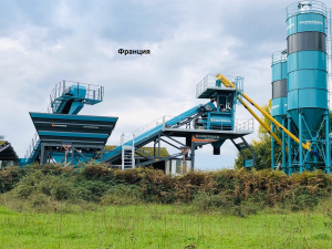 Constmach 100 м3 / ч - Мобильный бетонный завод - 2 ЛЕТ ГАРАНТИЯ