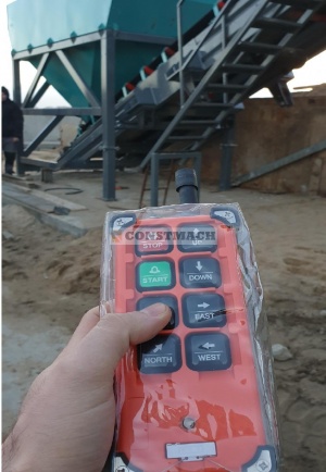 Constmach 100 м3 / ч - Мобильный бетонный завод - 2 ЛЕТ ГАРАНТИЯ