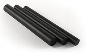 Капролон черный (графитонаполненный) стержневой