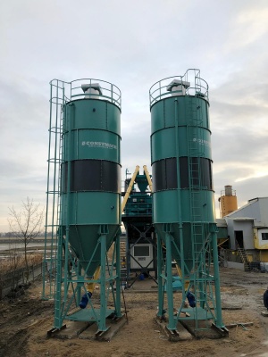 Constmach 100 м3 / ч - Мобильный бетонный завод - 2 ЛЕТ ГАРАНТИЯ