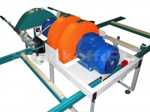 Станок кромкообрезной двухпильный ЦОД-450 Л