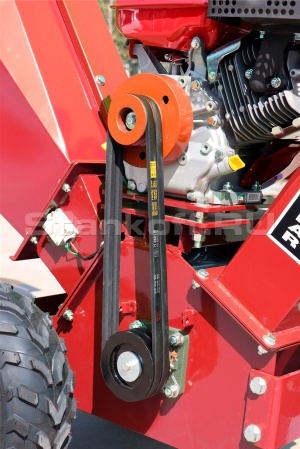 Барабанный мобильный измельчитель древесины GS-15E