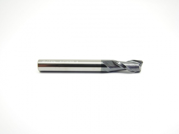 Фреза спиральная двухзаходная по металлу с покрытием AlTiN NS2LX04