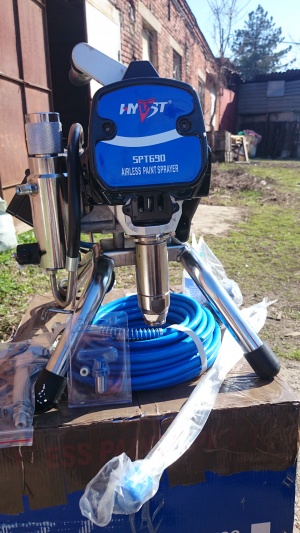 Безвоздушное окрасочное оборудование