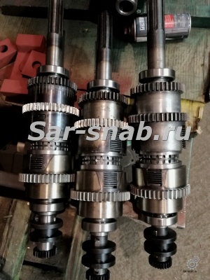 Фрикционная муфта (вал) в сборе для станков