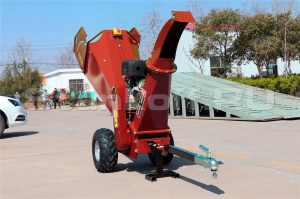 Барабанный мобильный измельчитель древесины GS-15E