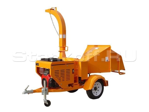 Мобильная дробилка древесных отходов CP5-25