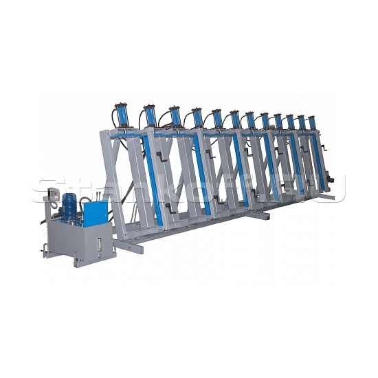 Пресс гидравлический для щита и бруса SL250-6GM